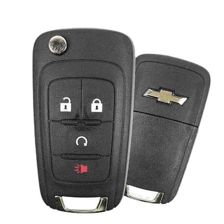 Oem OEM: REF: 2012 - 2019 Chevrolet Sonic / 4-Button Remote Flip Key / PN 13584829 / KR55WK50073 RFK-ULK047